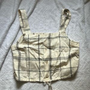 Plaid Crop Top: A New Day
